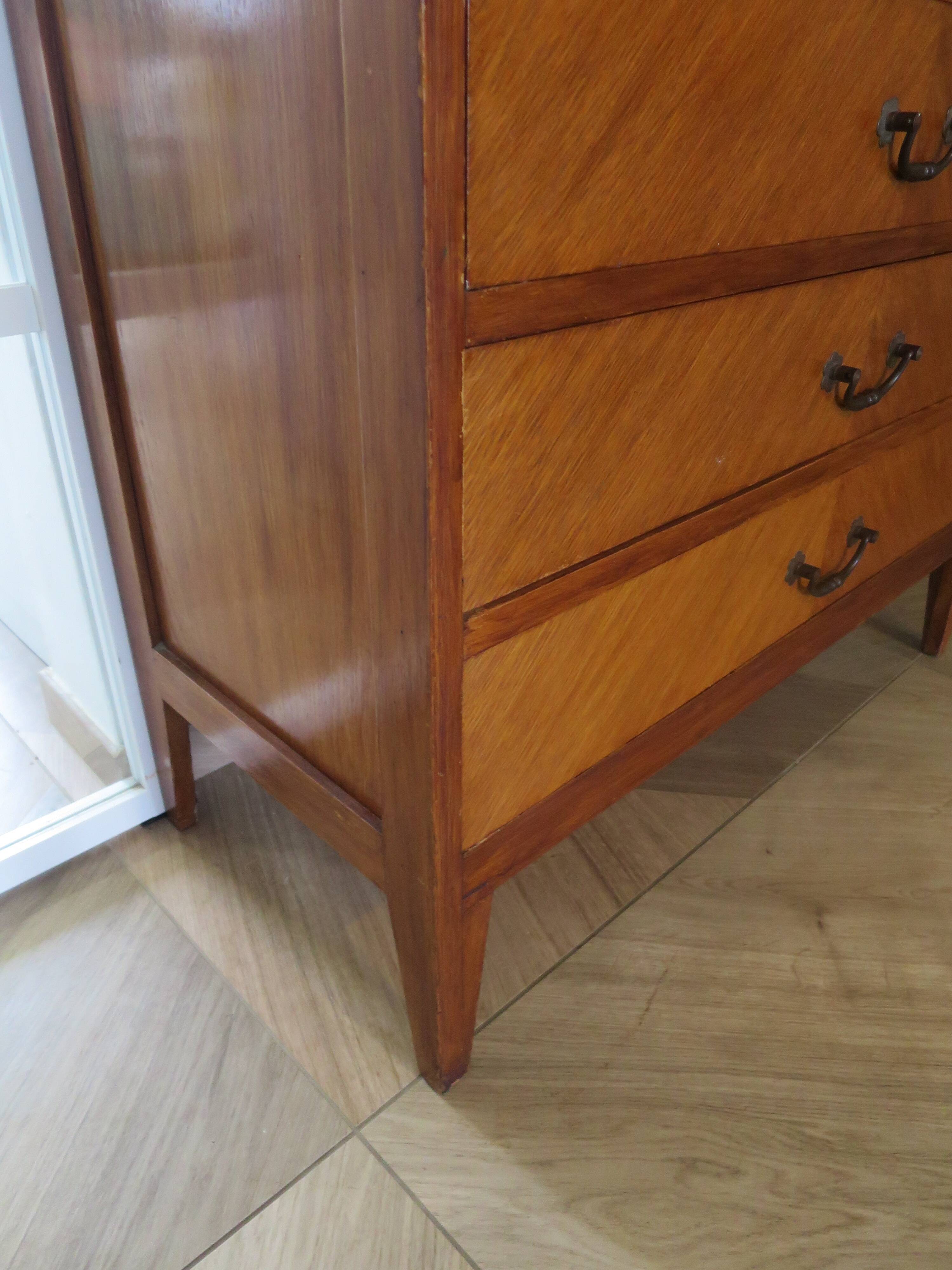 Vintage - Chest of drawers - 4 drawers - wood - 1950s/60s - modernist/Scandinavian