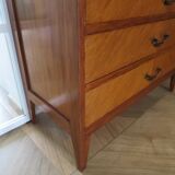 Vintage - Chest of drawers - 4 drawers - wood - 1950s/60s - modernist/Scandinavian