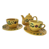 Swedish tea service Christineholm 1970s yellow