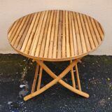 Bamboo table and chair set