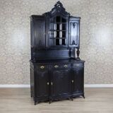 Early 20th Century Rococo Revival Oak Cabinet, 1950s