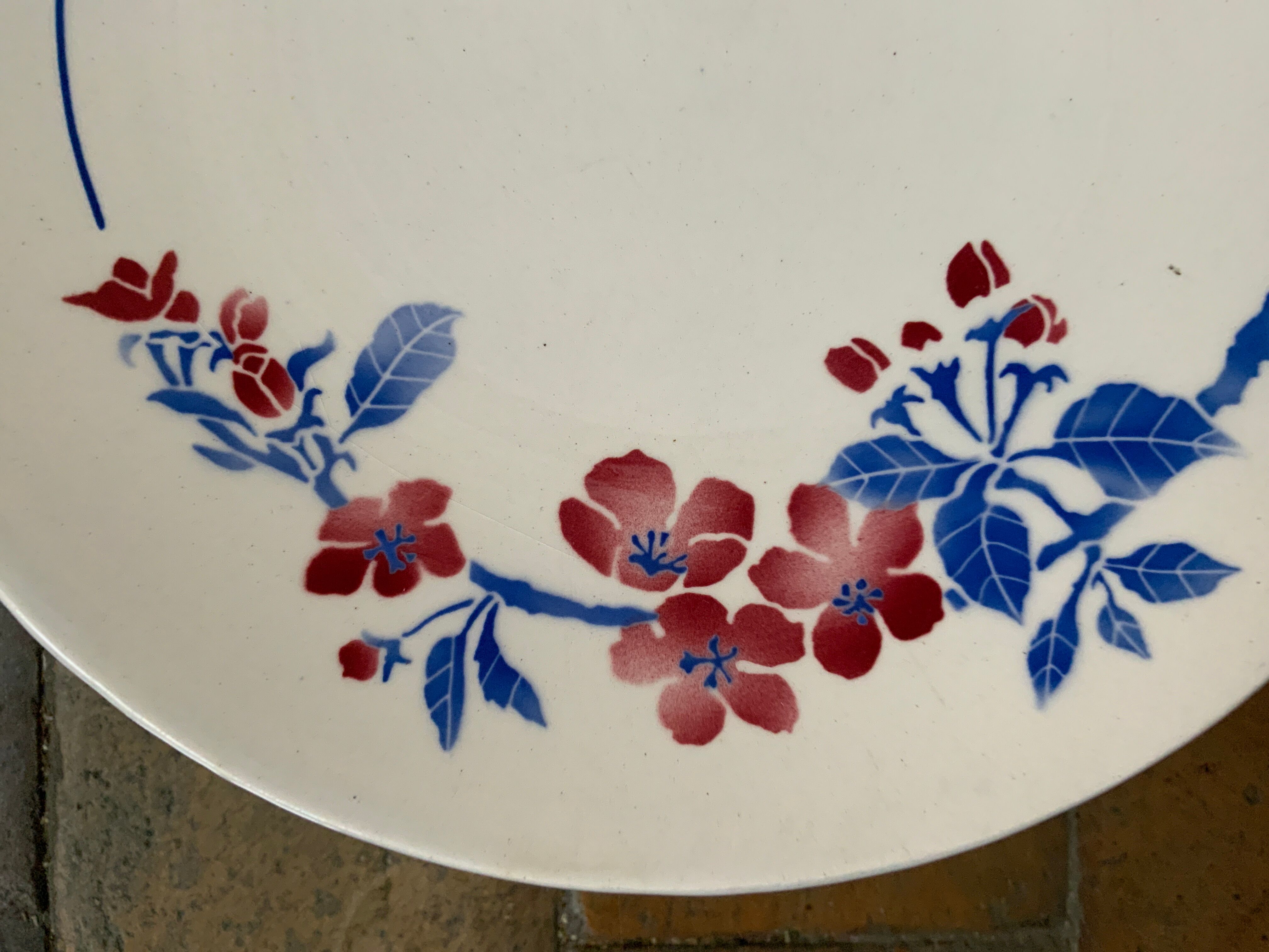 Fleurettes plates rondes Selency x Monoprix Croisé Laroche