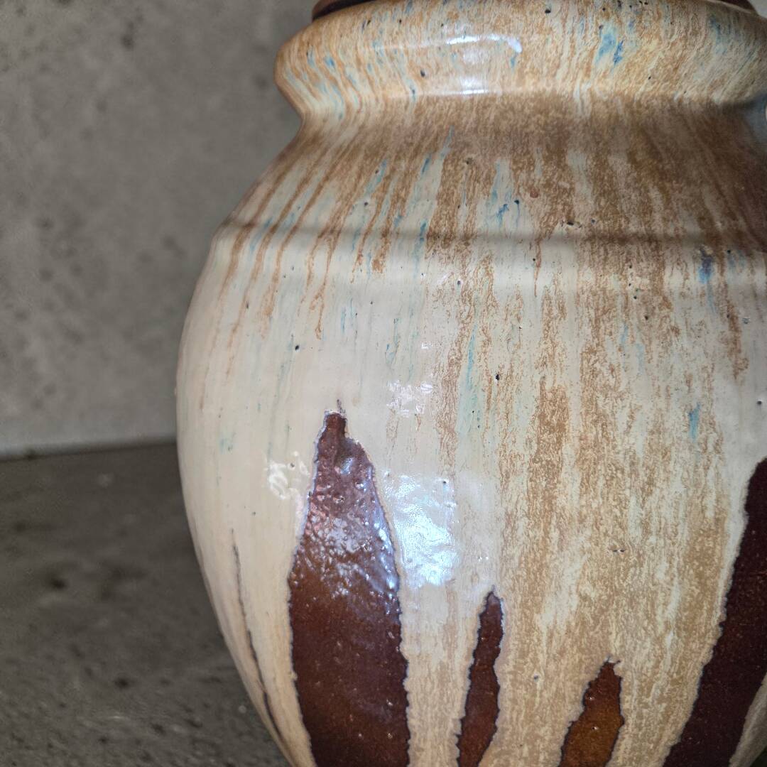 Terracotta floor lamp 1970