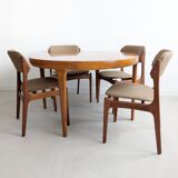 Extendable Dining Table by Ib Kofod-Larsen for Faarup Møbelfabrik 1960's