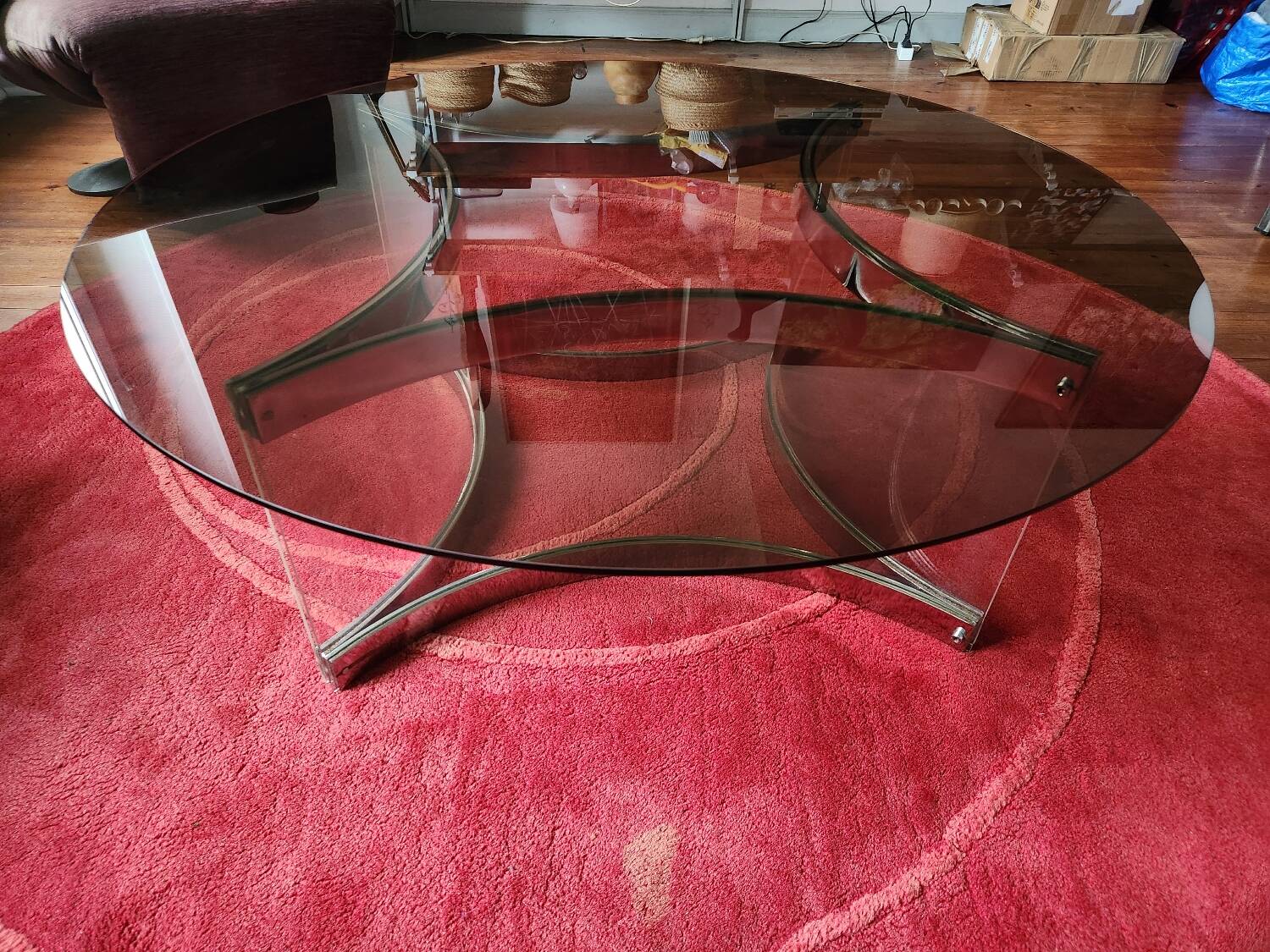 Coffee table by Alessandro Albrizzi from the 1970s.
