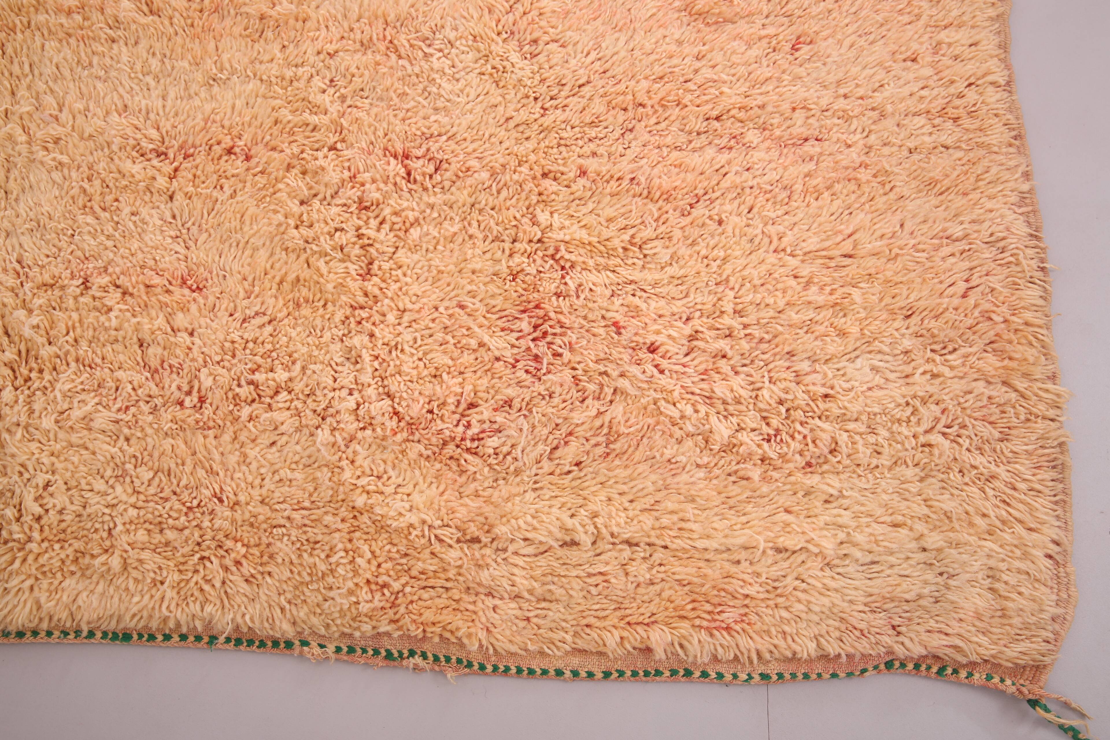 Vintage Moroccan Rug 215 x 336 cm - Handmade Moroccan Rug - Old Berber Rug