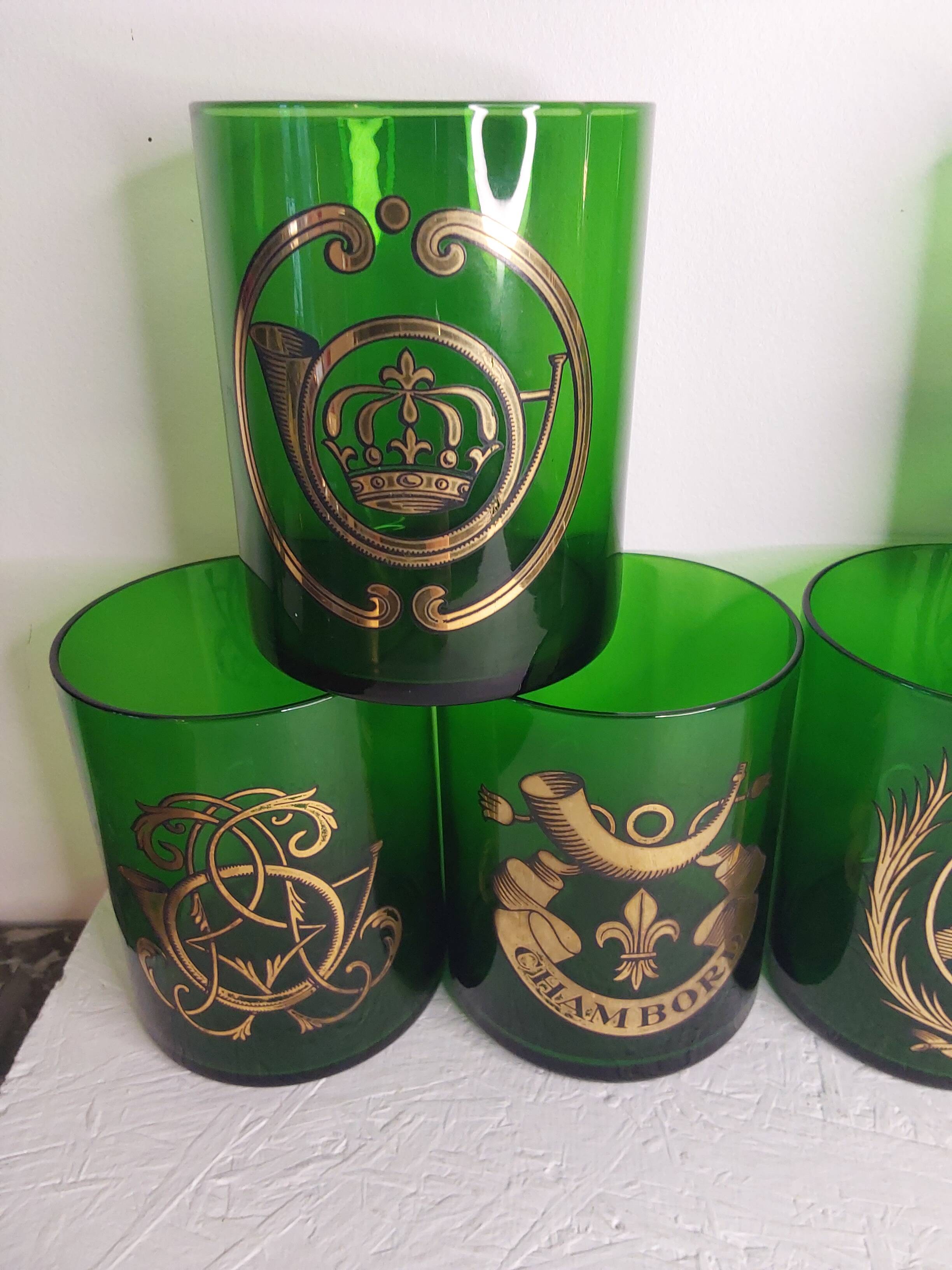 6 coat of arms glasses