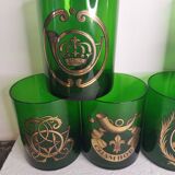 6 coat of arms glasses