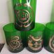 6 verres à blasons