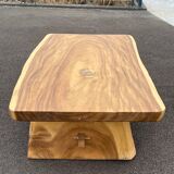 Coffee table in solid Suar