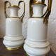 Old Paris porcelain vases from the 19th century