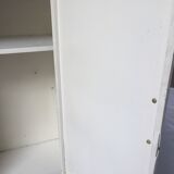 White metal furniture