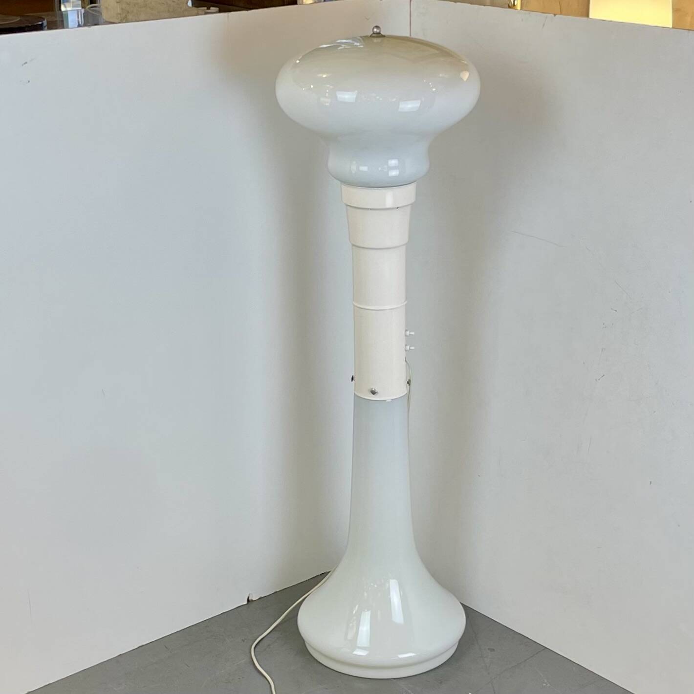 Birillo Murano Floor Lamp in the style of Calo Nason for Mazzega, 1970s