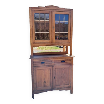 Buffet deux corps en frêne