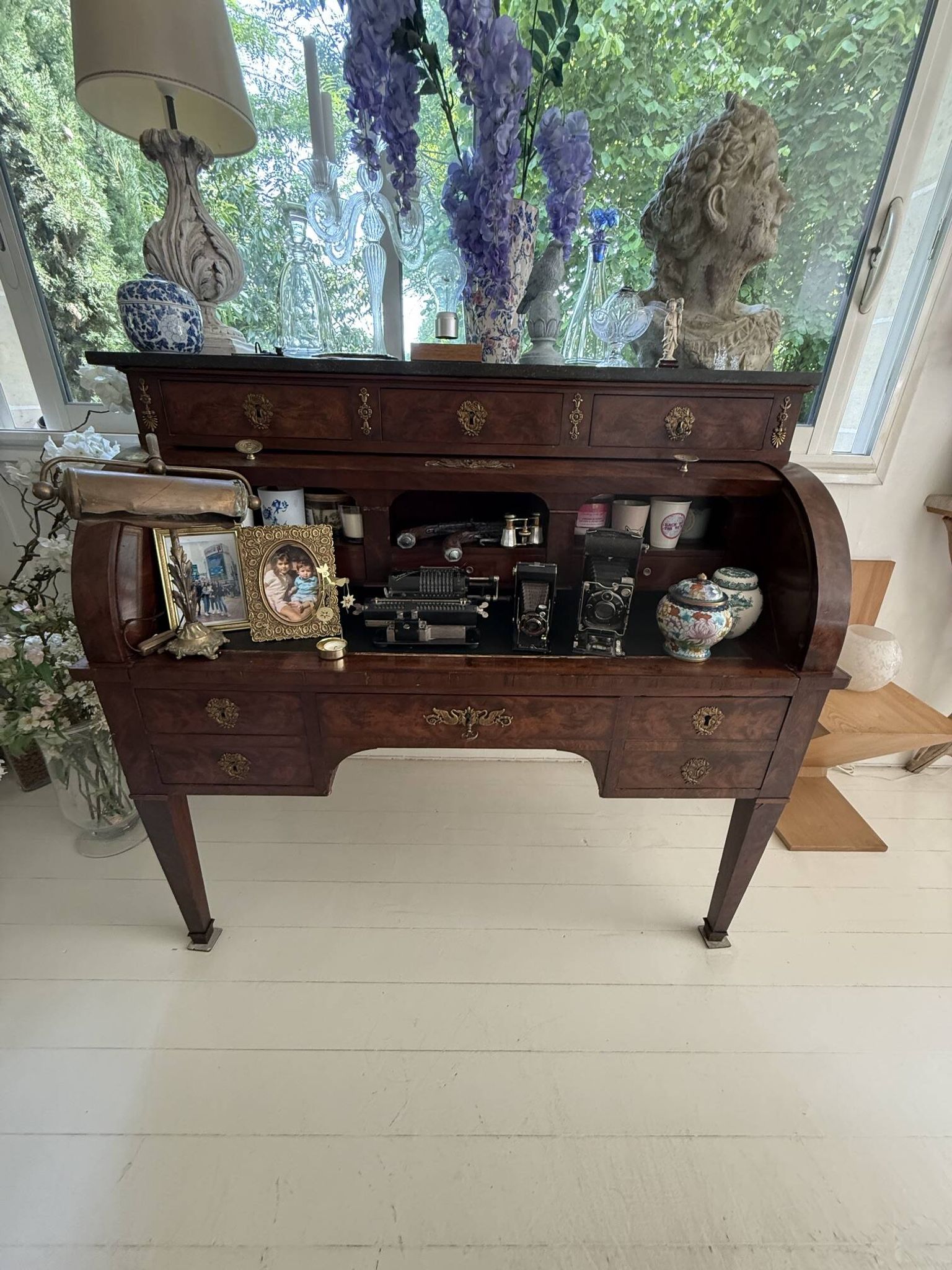 Louis XVI cylinder desk