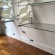 Glass bookcase