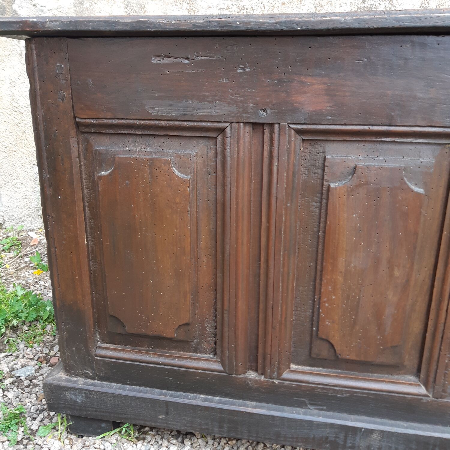 Walnut chest