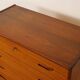 Commode danoise vintage 6 tiroirs en teck