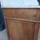 Vintage walnut vanity