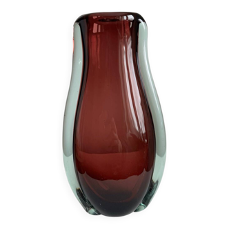 Vintage Modernist Murano Glass Vase