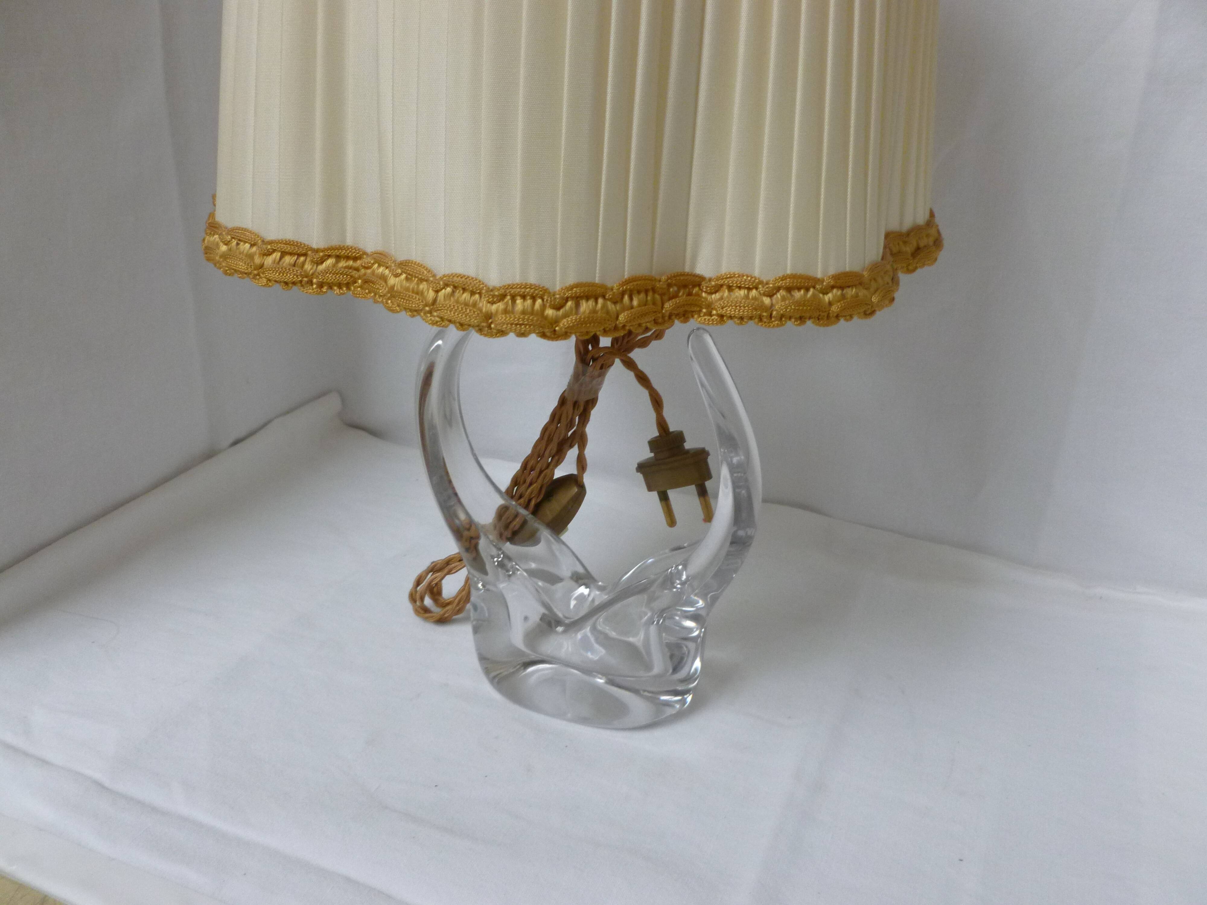 Lampe cristal Saint-Louis