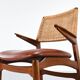 E. Knudsen, armchair model 48 for Jensen & Lykkegaard. Denmark, circa 1950.