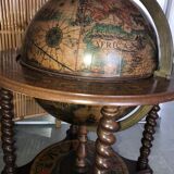 World Globe Map Bar