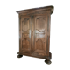 Regency period wardrobe 1715-1723 in solid walnut