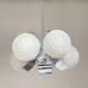 Sputnik Pendant Light Fixture by Szarvasi 1970s