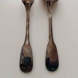 Christofle birth cutlery silver-plated box