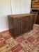 Brutalist sideboard in solid rosewood