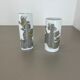 Ensemble de 2 vases en porcelaine par Björn Wiinblad pour Rosenthal Studio Line Allemagne 1970