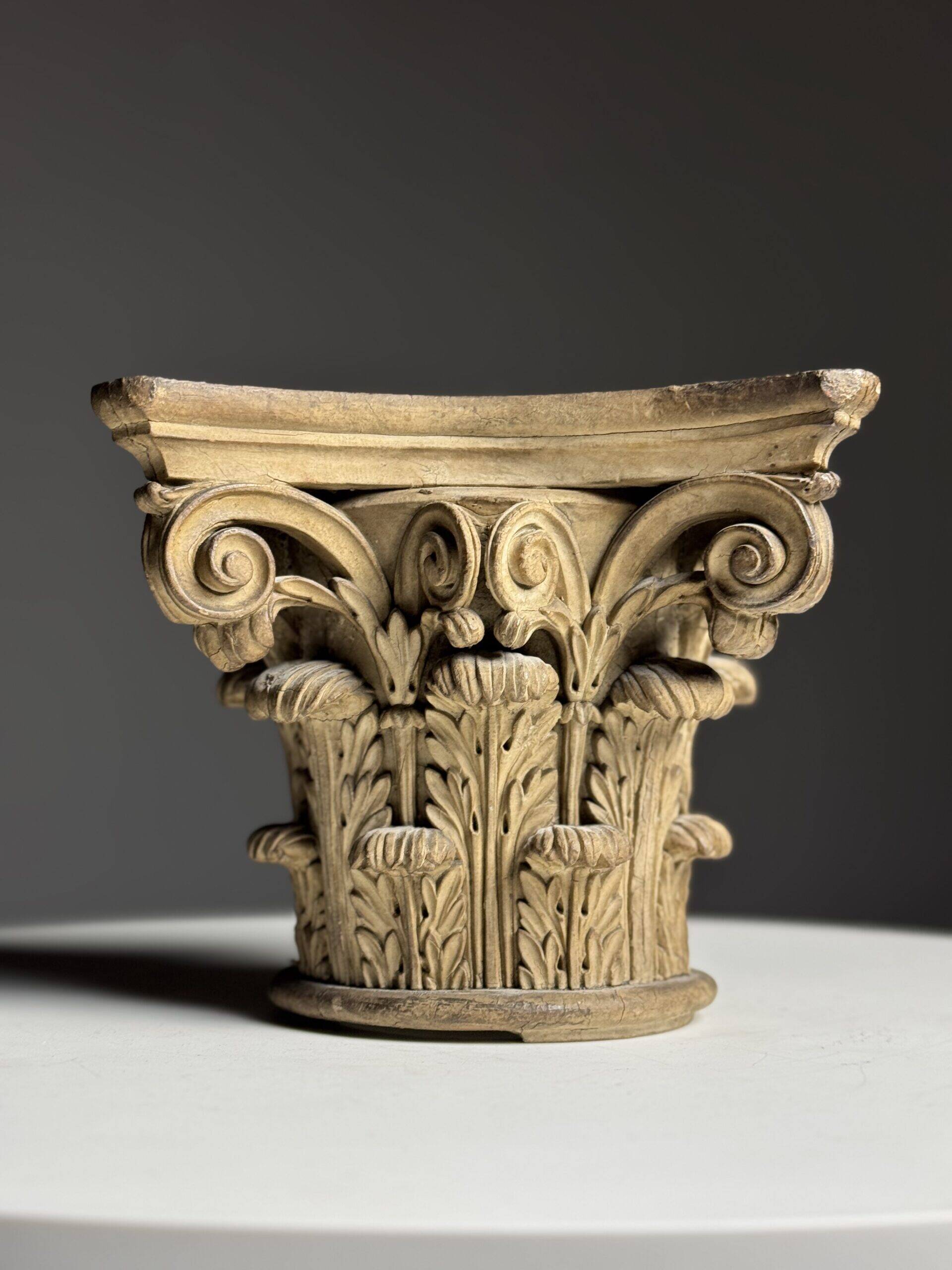 Terracotta capital 19th century