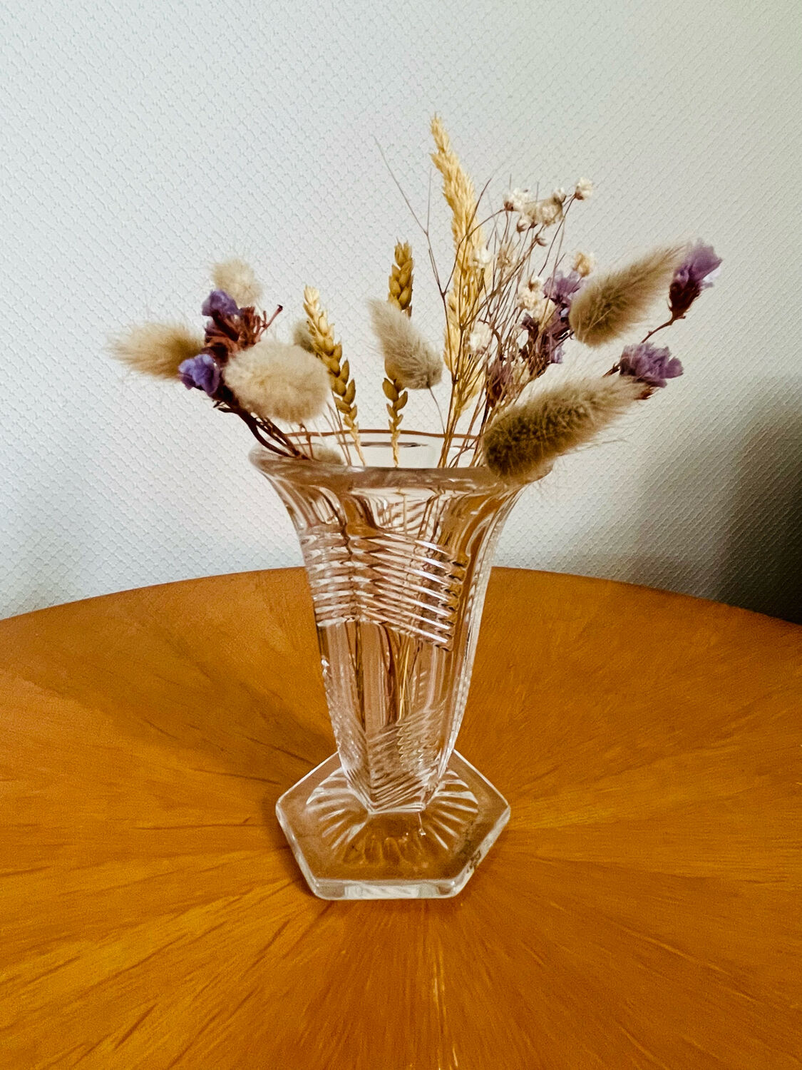 Vase Art Déco en verre