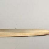 Vintage gold brass paper cutter