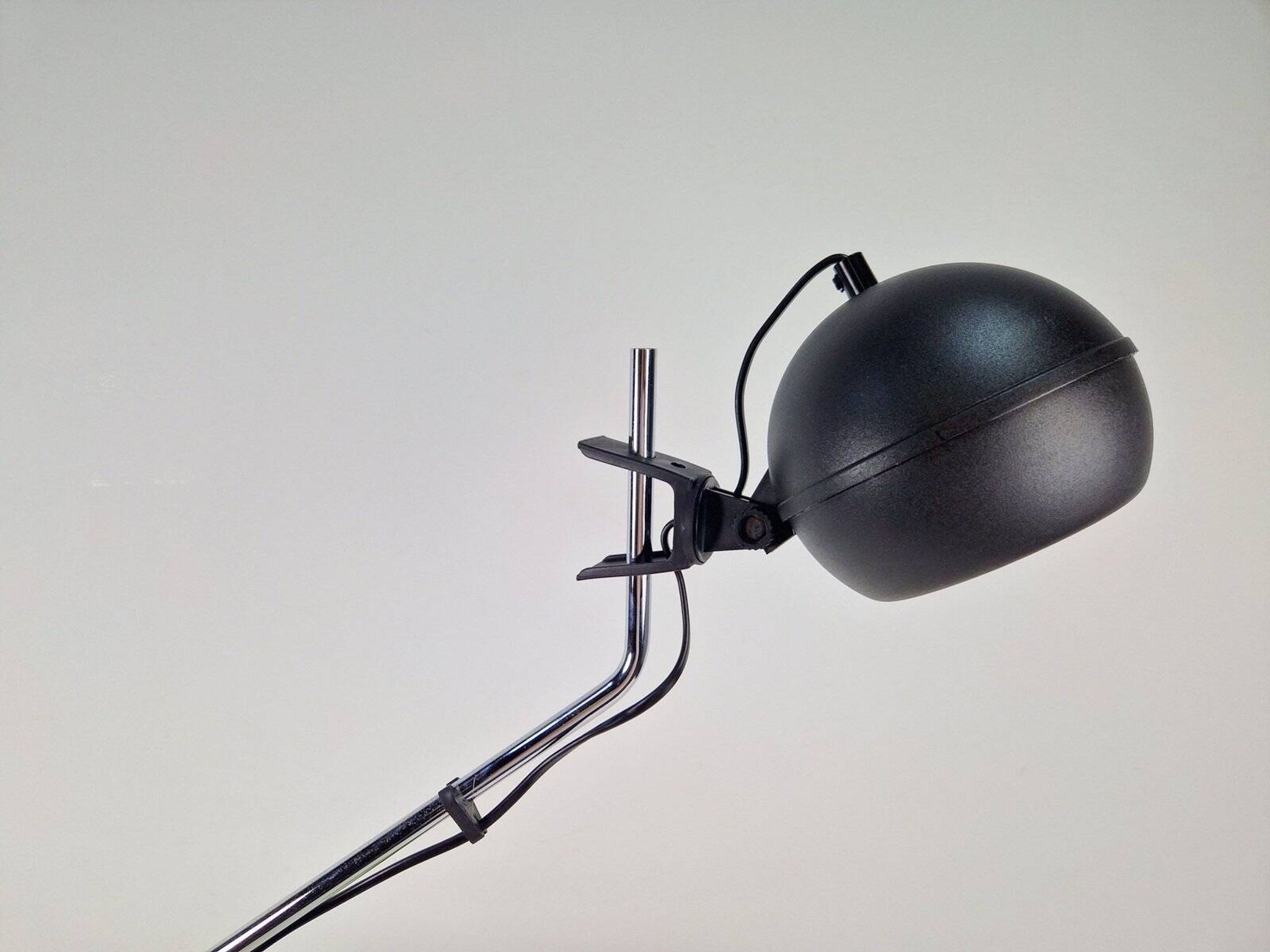Vintage Space Age Clamp Desk Lamp, 1970s