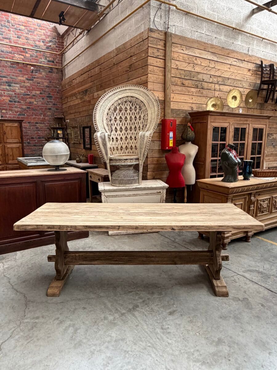 Monastery table and its 2 benches