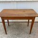 Desk with 1 drawer, oak top, 105x56cm