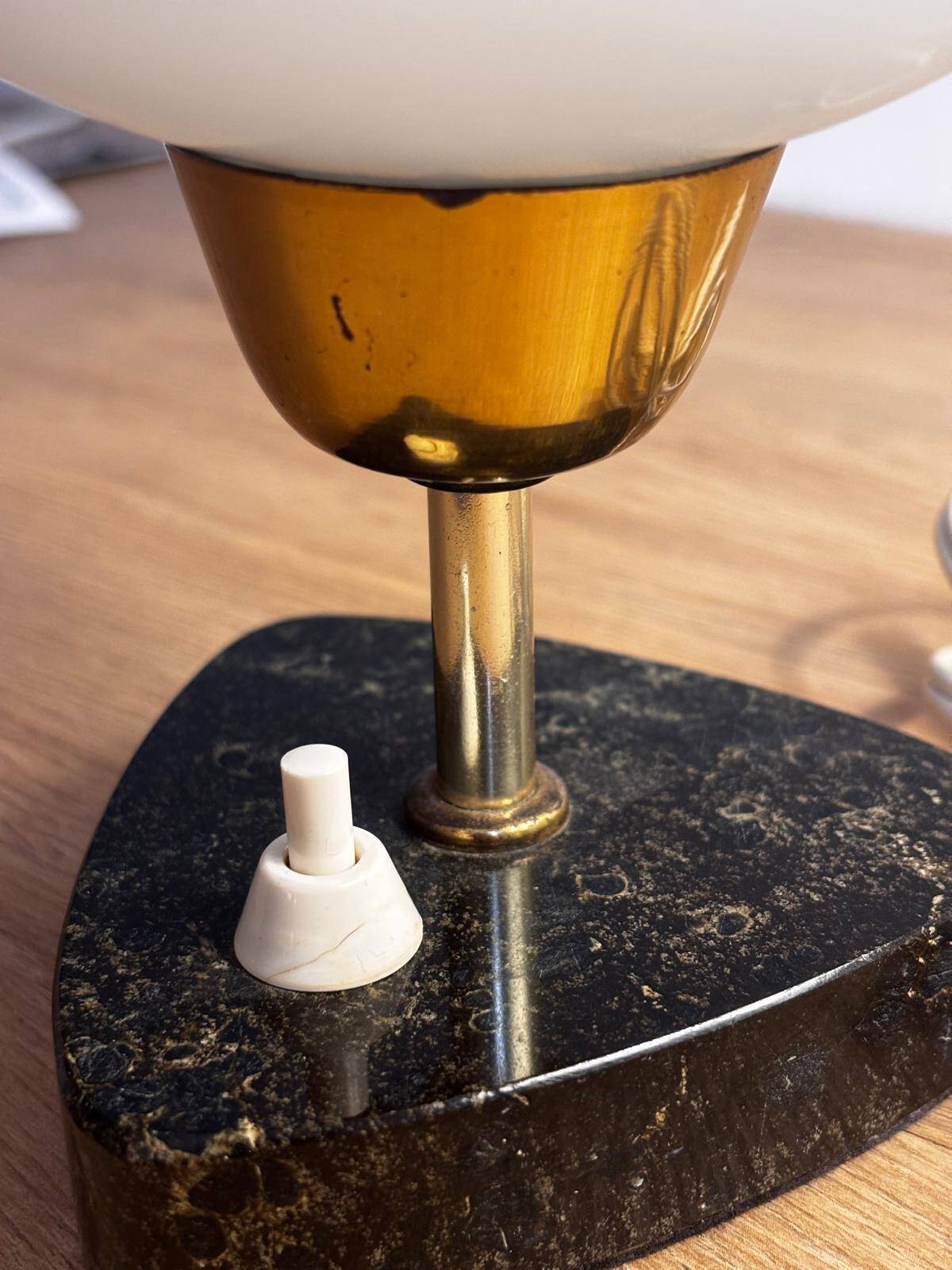 Pair of mid-century table or bedside lamps