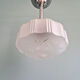 Art Deco glass pendant, 1920s-30s