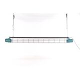 Industrial refurbished cage blue lamp