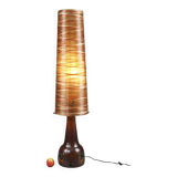 Large resin table lamp from the Accolay workshops, 70s