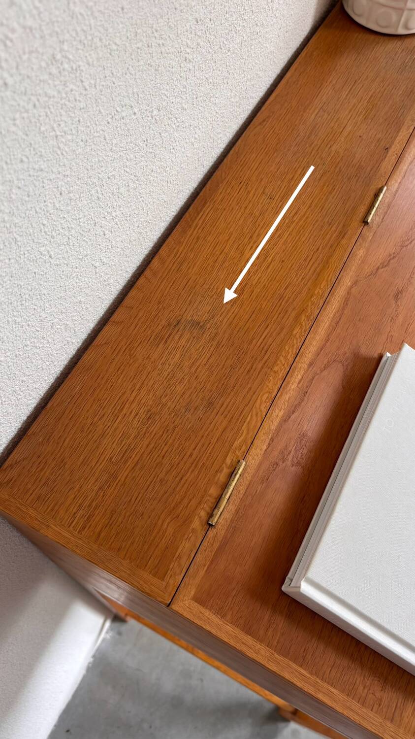 Vintage lectern desk oak