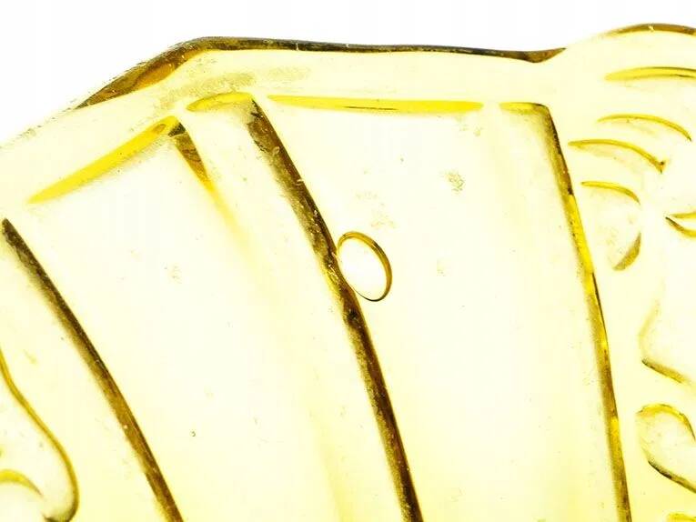 G8a art deco topaz large bowl 1930