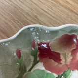 Dish and poppy flower vinegar