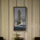 Painting "The Lighthouse of La Jument" figurative art by Julian Taylor 1990