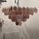 Large Murano Glass Disc Chandelier 1980’s
