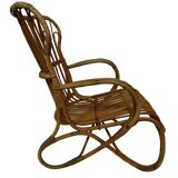 Ensemble de deux chaises en rotin modèle Belse 8 par Dirk van Sliedregt Rohe Noordwolde 1960