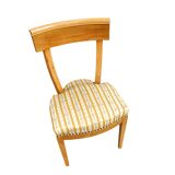 Matching cherry wood / Biedermeier chairs / sidetables set / tripot console table