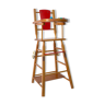 Wooden doll high chair
